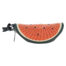 LOEWE Coin Purse Raffia Paula's Visa Collection Orange Auth bs36956M-13