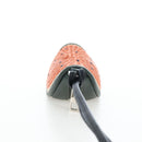 LOEWE Coin Purse Raffia Paula's Visa Collection Orange Auth bs36956M-4