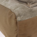 PRADA Shoulder Bag Suede Beige Auth bs36960-14