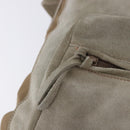 PRADA Shoulder Bag Suede Beige Auth bs36960-17