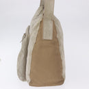 PRADA Shoulder Bag Suede Beige Auth bs36960-3