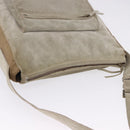 PRADA Shoulder Bag Suede Beige Auth bs36960-6