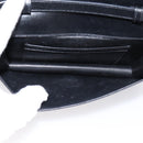 SAINT LAURENT Shoulder Bag Leather Black Gold Auth bs36963-11