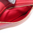 Miu Miu Shoulder Bag Leather Red Gold Auth bs36964V-22