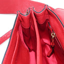 Miu Miu Shoulder Bag Leather Red Gold Auth bs36964V-28