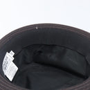 HERMES Bucket Hat Wool Black Auth bs36965-11