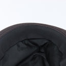 HERMES Bucket Hat Wool Black Auth bs36965-12