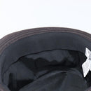 HERMES Bucket Hat Wool Black Auth bs36965-13