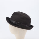 HERMES Bucket Hat Wool Black Auth bs36965-4