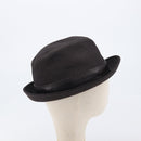 HERMES Bucket Hat Wool Black Auth bs36965-5
