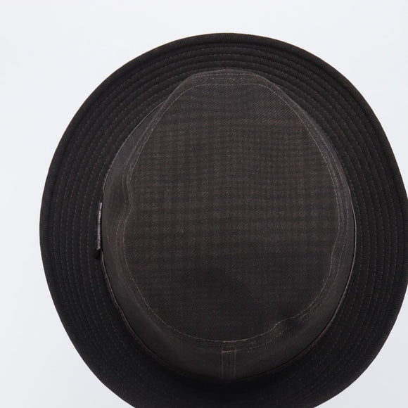 HERMES Bucket Hat Wool Black Auth bs36965