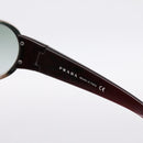 PRADA Sunglasses plastic Red Auth bs36966-11