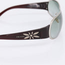 PRADA Sunglasses plastic Red Auth bs36966-4