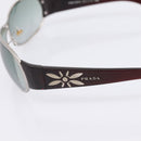 PRADA Sunglasses plastic Red Auth bs36966-6