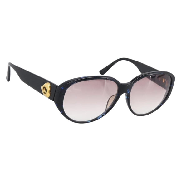 SAINT LAURENT Sunglasses plastic Black Auth bs36968