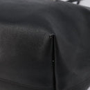 FENDI Tote Bag Leather Black Silver Auth bs36971-9