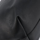 FENDI Tote Bag Leather Black Silver Auth bs36971-17