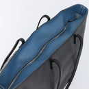 FENDI Tote Bag Leather Black Silver Auth bs36971-7