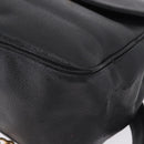 CHANEL Backpack Caviar Skin Black Gold CC Auth bs36973-13