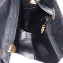 CHANEL Backpack Caviar Skin Black Gold CC Auth bs36973-21