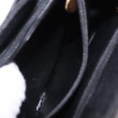 CHANEL Backpack Caviar Skin Black Gold CC Auth bs36973-24