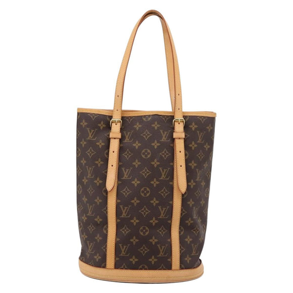 LOUIS VUITTON Monogram Bucket GM Shoulder Bag M42236 LV Auth bs36978