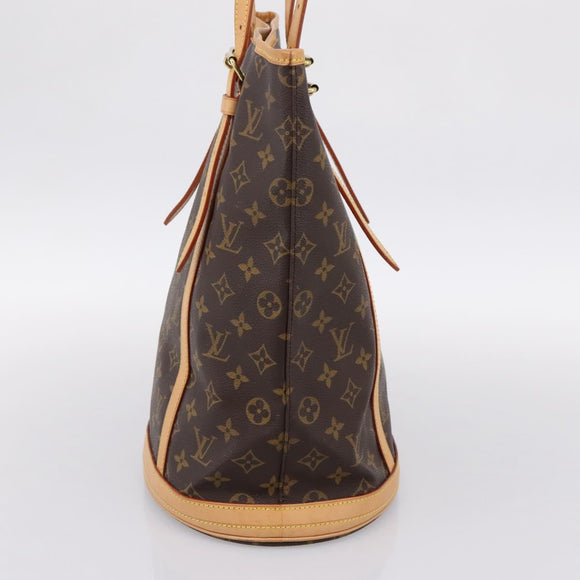 LOUIS VUITTON Monogram Bucket GM Shoulder Bag M42236 LV Auth bs36978