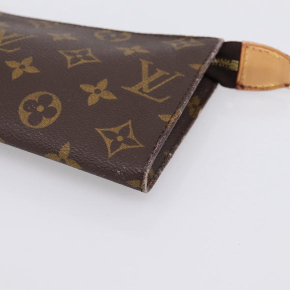 LOUIS VUITTON Monogram Bucket GM Accessory Pouch LV Auth bs36979