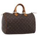 LOUIS VUITTON Monogram Speedy 35 Hand Bag M41524 LV Auth bs36980-1