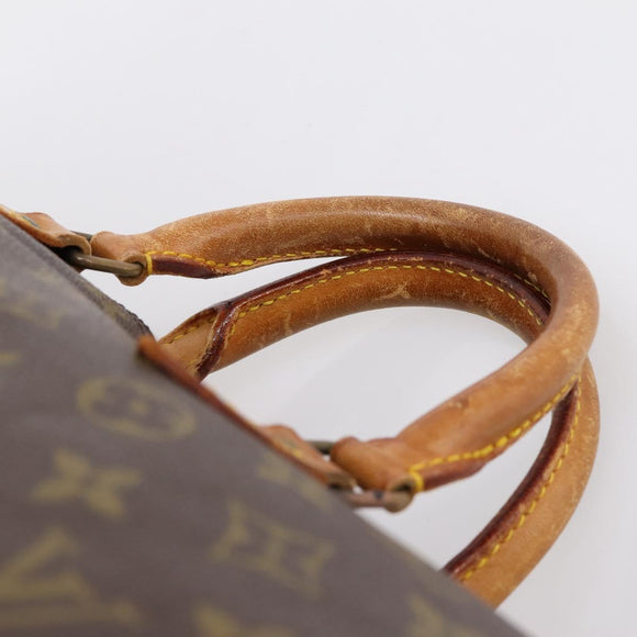 LOUIS VUITTON Monogram Speedy 35 Hand Bag M41524 LV Auth bs36980