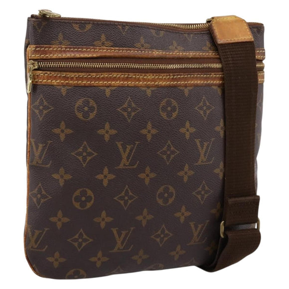 LOUIS VUITTON Monogram Pochette Bosphore Shoulder Bag M40044 LV Auth bs36987