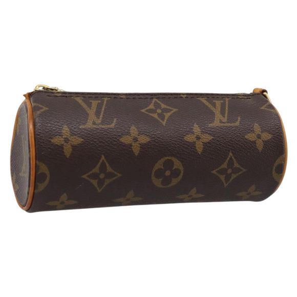 LOUIS VUITTON Monogram Papillon Pouch LV Auth bs36990