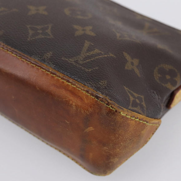 LOUIS VUITTON Monogram Trotteur Shoulder Bag M51240 LV Auth bs36994