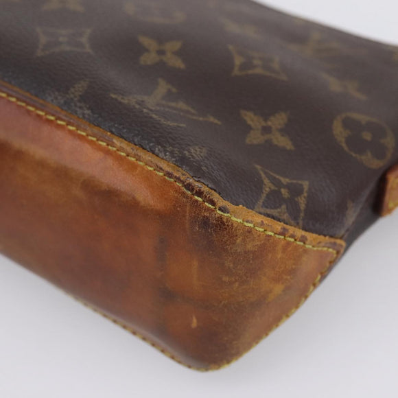 LOUIS VUITTON Monogram Trotteur Shoulder Bag M51240 LV Auth bs36994