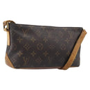 LOUIS VUITTON Monogram Trotteur Shoulder Bag M51240 LV Auth bs36994-1