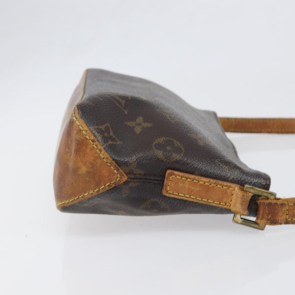 LOUIS VUITTON Monogram Trotteur Shoulder Bag M51240 LV Auth bs36994