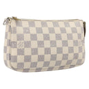 LOUIS VUITTON Damier Azur Pochette Accessoires Pouch N51986 LV Auth bs36995-1