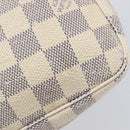 LOUIS VUITTON Damier Azur Pochette Accessoires Pouch N51986 LV Auth bs36995-12