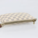 LOUIS VUITTON Damier Azur Pochette Accessoires Pouch N51986 LV Auth bs36995-6