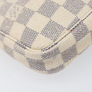 LOUIS VUITTON Damier Azur Pochette Accessoires Pouch N51986 LV Auth bs36995-9