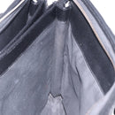 BOTTEGA VENETA INTRECCIATO Business Bag Leather Black Silver Auth bs36998-19