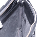 BOTTEGA VENETA INTRECCIATO Business Bag Leather Black Silver Auth bs36998-22