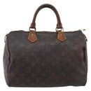 LOUIS VUITTON Monogram Speedy 30 Hand Bag M41526 LV Auth bs36999-13