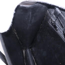VALENTINO Shoulder Bag Leather Black Gold Auth bs37002-18