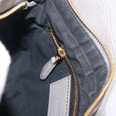 BALENCIAGA Giant Hip Shoulder Bag Leather Gray Gold 237203 Auth bs37003A-21