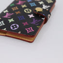 LOUIS VUITTON Multicolor Agenda mini Day Planner Cover Black M95652 Auth bs37004M-7