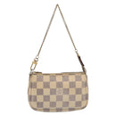 LOUIS VUITTON Damier Azur Mini Pochette Accessoires Pouch N63005 LV Auth bs37005-13