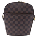 LOUIS VUITTON Damier Ebene Ipanema PM Shoulder Bag N51294 LV Auth bs37007-13