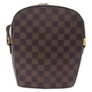 LOUIS VUITTON Damier Ebene Ipanema PM Shoulder Bag N51294 LV Auth bs37007-2