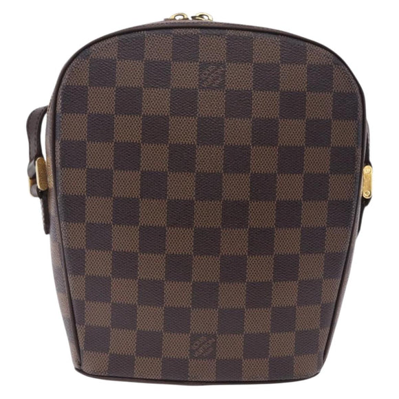 LOUIS VUITTON Damier Ebene Ipanema PM Shoulder Bag N51294 LV Auth bs37007